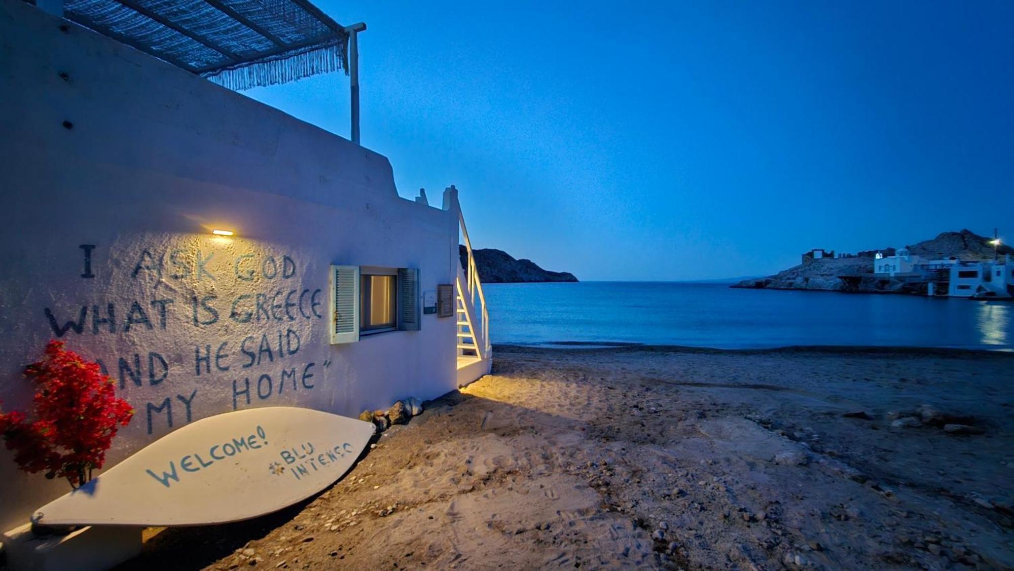 Firopotamos Blu Intenso Boathouse מראה חיצוני תמונה